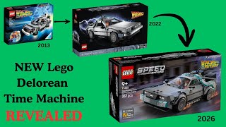Reveal of the NEW Lego Delorean Time Machine - Back to the Future Speed Champions