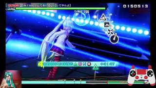 I'll Miku Miku You (For reals) - Hatsune Miku PDFT EX Perfect - Controller Display