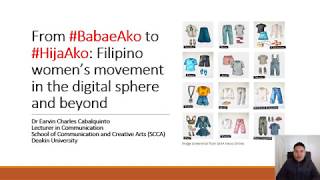 #MeToo in the Philippines: The case of #BabaeAko and #HijaAko