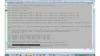 Demo showing the Oracle RAC template