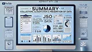 Complete Summary: Collection, Classification & Presentation of Data | Statistics for Exams