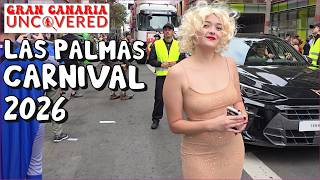 Las Palmas Carnival Cabalgata Parade 2026 Gran Canaria Uncovered 4K/60 Nightlife Party