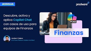 Descubre, activa y aplica Copilot Chat con casos de uso para equipos de Finanzas