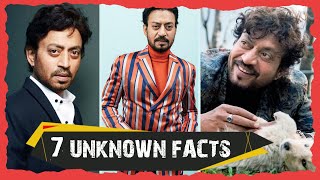 Top 7 Unknown  Facts About IRRFAN KHAN | Real Name | Padmashree Award | Hollywood