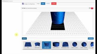 Creating 3D shapes from images using the awesome 3dp.rocks tools.