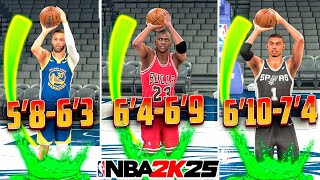 The BEST JUMPSHOTS To Use In NBA 2K25 for ALL BUILDS!