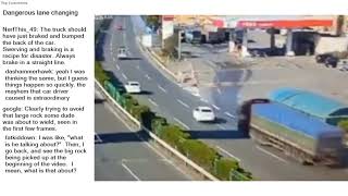 Dangerous lane changing