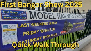 First Bangor Model Railway Club Show 2025 Walk Through