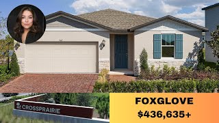 Meritage Homes, The Meadow at Crossprairie, Foxglove Model, Florida