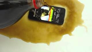 iPhone 5 Tested With Coca Cola