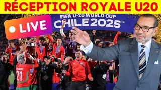 Live Maroc 24 : cortège et réception royale pour l’équipe U20 à Rabat