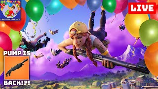 STREAMED: 🔴NEW FORTNITE UPDATE🔴Late Game Arena, Shadow Week & Fall Fest Event - !Birthday Stream