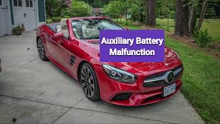 Mercedes SL Auxiliary Battery Replacement 2017 and Newer