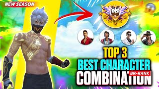 Best Character Combination For BR Rank| BR Rank Best Character Combination | Win Every BR Rank