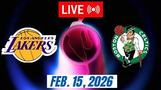 NBA LIVE! Los Angeles Lakers vs Boston Celtics February 15, 2026 | 2026 NBA Season Live 2K