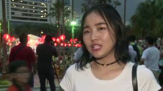 Chap Goh Mei Finding Mr. Right with oranges at Malaysian festivity