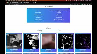 Artist Info Tool - Couldn't Add Tour Dates Due to API Being Down