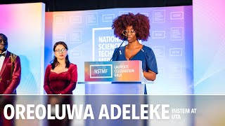 Oreoluwa Adeleke Reflects on the Power of Community Through inSTEM | NSTMF Gala 2025