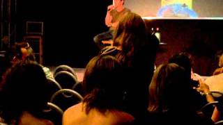 JIB 2011 Sebastian sings a song during the panel.AVI