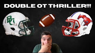 BAYLOR FAN REACTS to DOUBLE OVERTIME WIN vs #17 SMU Mustangs!!!