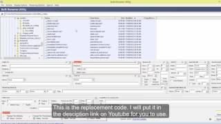 Simultaneous String Replacement with bulk rename utility and Javascript