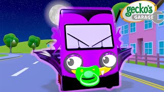 Baby Truck's Vampire Halloween | Gecko's Garage Songs｜Kids Songs｜Trucks for Kids