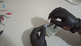co2 virando cuo2 - o sal acaba nano-revestindo a placa de zinco
