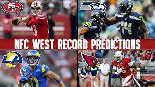 2023 NFC West Record Predictions | Live