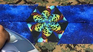 Finishing the Butterfly Magic Kaleidoscope Quilt Top