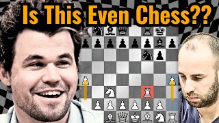 Magnus Carlsen's INSANE New Opening Demolishes IM! "It's Blasphemy!"