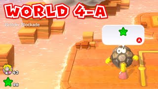 World 4-A - 1/1 Green Stars - Super Mario 3D World
