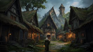 The Old Village - Fantasy Music & Evening Ambience for Study