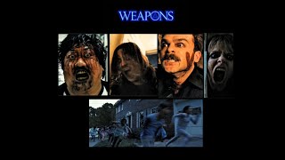fav scenes of the 𝐖𝐄𝐀𝐏𝐎𝐍𝐒 𝗭𝗼𝗺𝗯𝗶𝗲𝘀 and Aunt Gladys (warning: spoilers and extreme gore) 