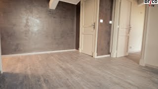 Floating PVC slatted flooring - DIY with Robert