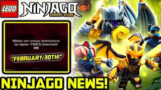 New Season 4 Release Date TEASER! 👀 And More Ninjago News! Ninjago Dragons Rising Season 4 News!