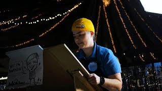 Senior Lock-In Entertainment Ideas - Live Caricatures