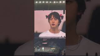 BTS (방탄소년단) Jin speaks to Army in Los Angeles