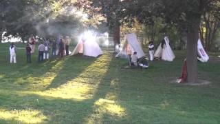 Marching Troop Stops In Chatham