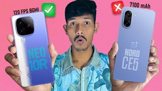 OnePlus Nord CE 5 vs Iqoo Neo 10R  - Which Is Best Mobile Under ₹23,999 ?