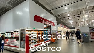 Produce at Costco