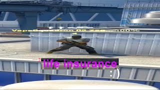 guy talks about life insurance for an entire game of cs:go