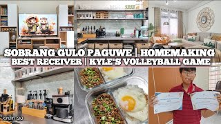 Sobrang Gulo Paguwe | Kyle's Volleyball Game | Best Receiver Award | Homemaking | Lorelin Sia