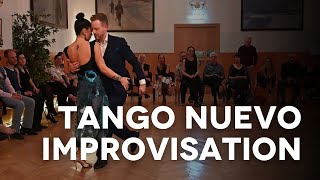 Tango Nuevo Improvisation | "Tenderness" Bandonegro | Sayaka & Joscha | Vienna Show 2025
