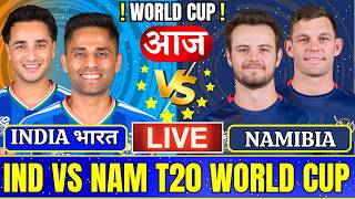 🔴 IND vs NAM T20 World Cup Live Match Today | India vs Namibia Live Cricket Score & Fan Commentary🎤