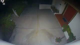Shady Figure Flees After Motion Light Activates | 1AM Attempted Break-In