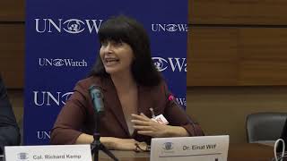 Dr Einat Wilf speaking at the UN Gaza Protests Inquiry
