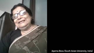 Aparna Basu (South Asian University, India)
