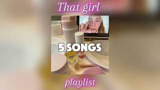 That girl————playlist———°🖇`•☆🎧⭑｡๑°