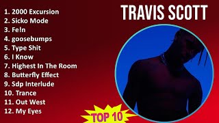 Travis Scott 2025 MIX Best Hits - 2000 Excursion, Sicko Mode, Fe!n, goosebumps