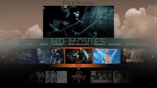 NXTV Four Seasons - User Interface Prototype - Designed By Beau DeSilva